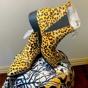 Genuine Calf Hair Booties by Steve Madden